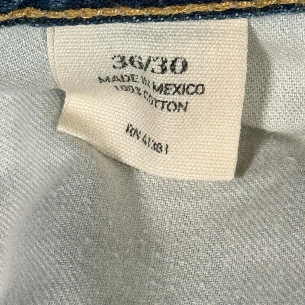 Ralph Lauren Jeans Mens 36x30 (Actual 38x31) Blue Slim‎ Straight 018